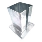 HORGANYZOTT 100X100MM OSZLOPTARTÓ TALP