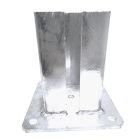 HORGANYZOTT 100X100MM OSZLOPTARTÓ TALP