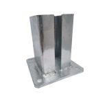 HORGANYZOTT 100X100MM OSZLOPTARTÓ TALP