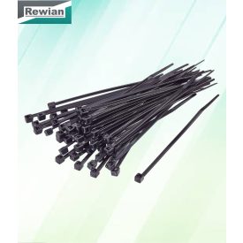 Belátásgátló rögzítő fekete  UV-álló 2,5mm x 100mm