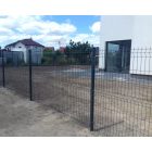 Kerítéspanel 3D antracit RAL7016 123x250cm