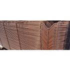 KERÍTÉSPANEL 3D 173X250CM BARNA RAL8017