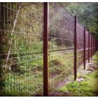 KERÍTÉSPANEL 3D 203X250CM BARNA RAL8017