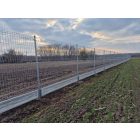 Kerítéspanel 3D horganyzott 153x250cm