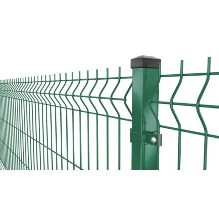 Kerítéspanel 3D zöld RAL6005 103x250cm