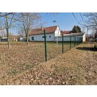 Kerítéspanel 3D zöld RAL6005 123x250cm