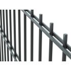 Kerítéspanel 6/5/6 2D antracit RAL7016 143x250cm