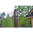 60X40MM ZÁRTSZELVÉNY OSZLOP BARNA RAL8017 240CM