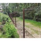 60X40MM ZÁRTSZELVÉNY OSZLOP BARNA RAL8017 240CM