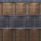 60X40MM ZÁRTSZELVÉNY OSZLOP BARNA RAL8017 240CM