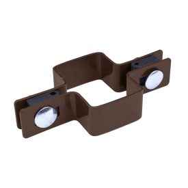 RÖGZÍTŐ 60X40MM FOLYTONOS BILINCS BARNA RAL8017