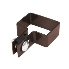 RÖGZÍTŐ 60X40MM VÉGBILINCS BARNA RAL8017