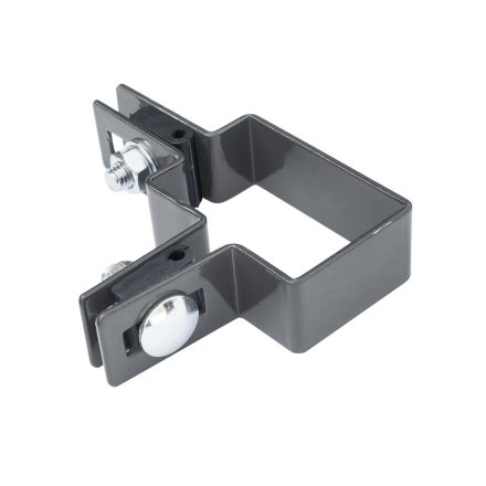 Rögzítő 60x40mm sarokbilincs antracit RAL7016