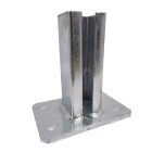 HORGANYZOTT 60X60MM OSZLOPTARTÓ TALP