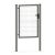 Kiskapu szett 3D paneles RAL9006 szürke 203x100cm