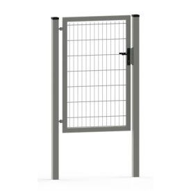 Kiskapu szett 6/5/6 2D paneles RAL9006 szürke 163x100cm