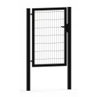 Kiskapu szett 6/5/6 2D paneles RAL9005 fekete 183x100cm