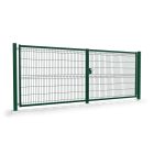 Nagykapu szett 3D paneles RAL6005 zöld 153x400cm