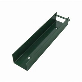 U-Profil 25x5cm RAL6005 zöld