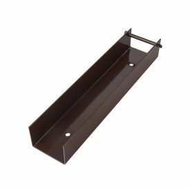 U-PROFIL 25X5CM RAL8017 BARNA