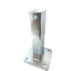 HORGANYZOTT 60X40MM OSZLOPTARTÓ TALP
