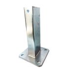 HORGANYZOTT 60X40MM OSZLOPTARTÓ TALP