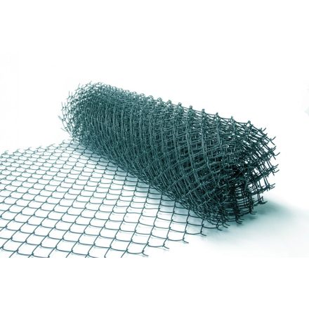 DRÓTFONAT PVC-s ZÖLD RAL6005 200CM 65X65MM 2,5MM