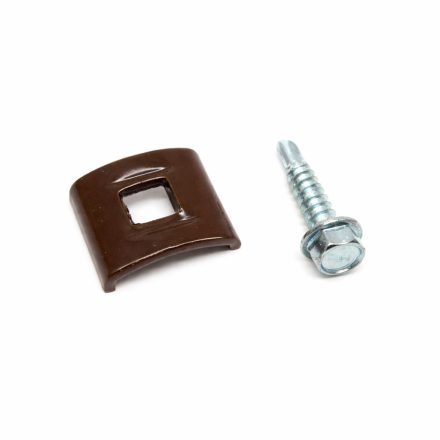 LEMEZES PANELRÖGZÍTŐ BARNA RAL8017