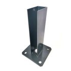 ANTRACITSZÜRKE 60X40MM OSZLOPTARTÓ TALP 