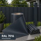 ÁRNYÉKOLÓ SZALAG 19MX35M ANTRACIT RAL7016