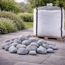 GABIONKŐ DÍSZKŐ EZÜST SZÜRKE 10-25CM