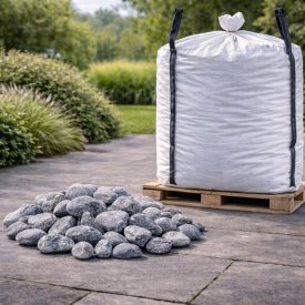 DÍSZKŐ DÍSZKAVICS EZÜST SZÜRKE 6-10CM